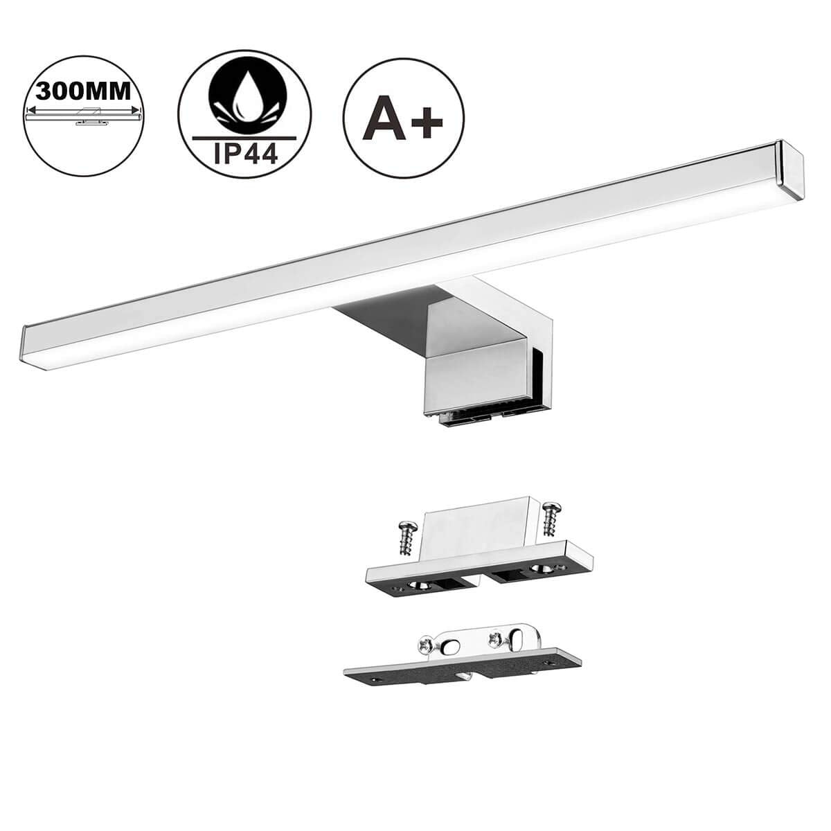 Lampada da Specchio a LED per Bagno 5W 30cm 400LM Azhien,Bianco Neutra –