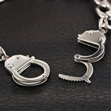 Carica l'immagine nel visualizzatore di Gallery, Housweety da uomo in acciaio INOX a maglia grossa, con chiusura manette - Ilgrandebazar