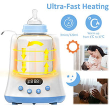 Carica l&#39;immagine nel visualizzatore di Gallery, Scaldabiberon, Eccomum Scaldabiberon Portatile Casa con LCD Digitale 6 in 1,... - Ilgrandebazar
