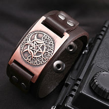 Carica l'immagine nel visualizzatore di Gallery, Skyrim Norse Viking albero della vita Yggdrasill The Antique Copper,brown