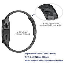 Carica l&#39;immagine nel visualizzatore di Gallery, Simpeak Cinturino Compatibile per Samsung Gear S3/ S3 Nero