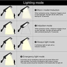 Carica l&#39;immagine nel visualizzatore di Gallery, CAIYUE Luce Solare 48LED 4500mAh 900lm IP65 4500mah Bianca Calda