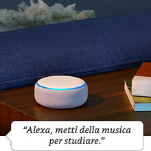 Carica l&#39;immagine nel visualizzatore di Gallery, Echo Dot (3ª generazione) - Altoparlante intelligente con Tessuto antracite