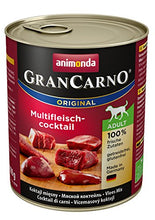 Carica l&#39;immagine nel visualizzatore di Gallery, Animonda Gran Carno - Cibo per Cani, Mix 2, 6 x 800 g 6 x 800 g - Ilgrandebazar