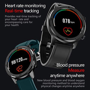 Popglory Smart Watch, orologi con contapassi La pressione sanguigna BKBK