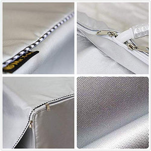 Mr.You Copertura Lavatrice per Esterno XL（60x64x85）, Su 4 Lati - Ilgrandebazar