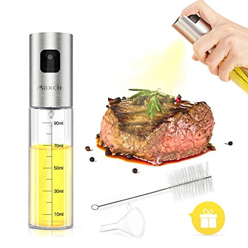 Maxcio Nebulizzatore Olio, Spruzzatore di Olio Vetro, Ugello Vaporizzatore... - Ilgrandebazar