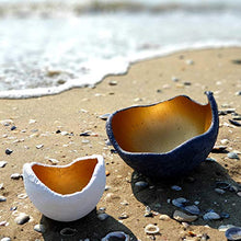 Carica l&#39;immagine nel visualizzatore di Gallery, Guscio cemento d&#39;oro - S (15 cm) - nero - Ilgrandebazar