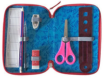 Carica l&#39;immagine nel visualizzatore di Gallery, Tecnoteam HAPPY352478 Astuccio 3 Zip, Blu - Ilgrandebazar