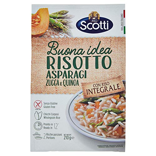 Riso Scotti - Risotto Integrale Asparagi, Zucca e Quinoa - Integrale...