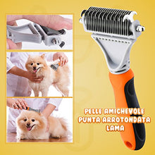 Carica l&#39;immagine nel visualizzatore di Gallery, TOPELEK-Spazzola per Animali Domestici, Pettine Gatto Pelo Lungo,Spazzola...