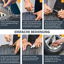 Carica l'immagine nel visualizzatore di Gallery, BAURIX® Premium Kit Riparazione Pneumatici Auto [68 Pezzi] - Kit Riparazione Pneumatici Moto - Kit ripara gomme Auto Senza Dover Cambiare Gli Pneumatici - Kit per Riparazione Pneumatici tubeless