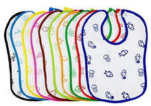 Carica l&#39;immagine nel visualizzatore di Gallery, Chipe- Set Di 10 Bavaglini Colorati Per Neonati E Bambini Da 0 A 5 Anni.... - Ilgrandebazar