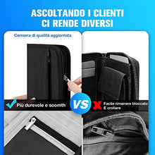 Carica l'immagine nel visualizzatore di Gallery, Portafoglio da Viaggio Porta Passaporto della Famiglia Newdora Porta...