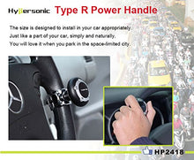 Carica l&#39;immagine nel visualizzatore di Gallery, Pomello per volanti Hypersonic nero veicolo auto Power Handle spinner - Ilgrandebazar