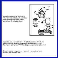 Carica l&#39;immagine nel visualizzatore di Gallery, Aquasan 3 Cartucce Filtro Ricambio Aquacompact, Aquagaia Acqua Limpida e...