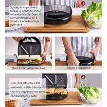 Carica l&#39;immagine nel visualizzatore di Gallery, Tostiera, AICOK 800W 3 in1 Waffles Piastra in Acciaio 240*230*95mm - Ilgrandebazar