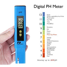Carica l&#39;immagine nel visualizzatore di Gallery, Pancellent Tester qualità Acqua TDS PH EC Temperatura 4 in Blu Bianco 4 In 1