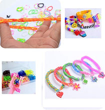 Carica l&#39;immagine nel visualizzatore di Gallery, Queta 6800 Elastici Loom Nastri Box Fai da Te Braccialetti Kit con... - Ilgrandebazar