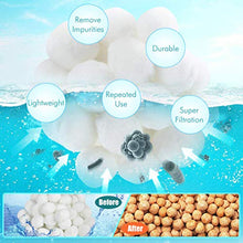 Carica l&#39;immagine nel visualizzatore di Gallery, fuansheng 700g Filtro Balls,Sfere per Filtrazione a Sabbia Piscine, Pool...
