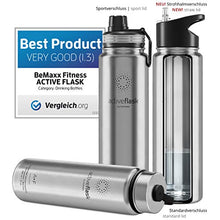 Carica l'immagine nel visualizzatore di Gallery, Bottiglia Acqua Termica Inox Active Flask + 680ml, Acciaio classico | 680ml