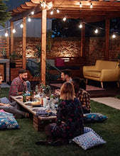 Carica l'immagine nel visualizzatore di Gallery, Catena Luminosa LED G40 per Esterno, 9,5m con 25+2 Lampadine Plastica Infrangibili per Cortile, Veranda, Caffetteria, Feste, Matrimoni e Giardino
