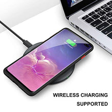 Carica l'immagine nel visualizzatore di Gallery, YATWIN Serie Antiurto, Cover Compatibile per Samsung Galaxy S10 Plus, Nero