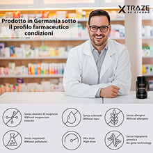 Carica l&#39;immagine nel visualizzatore di Gallery, XTRAZE® Caffeina 200mg per Capsula Alto Dosaggio, 100 Capsule Caffeina Supplemento Pura in Polvere Bianca Anidra, Integratore Alimentare senza Additivi non Necessari, Qualità Tedesca