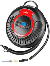 Carica l&#39;immagine nel visualizzatore di Gallery, oasser Compressore Portatile per Auto Aria Mini Pompa Multifunzione P3 12V... - Ilgrandebazar