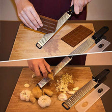 Carica l&#39;immagine nel visualizzatore di Gallery, LEMCASE Zester, Grattugia in Acciaio Inox - Formaggio, Limone, Verdura -... - Ilgrandebazar