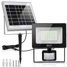 Carica l&#39;immagine nel visualizzatore di Gallery, CLY Faretto Solare con Sensore di Movimento 60 LED, Luce da Esterno,...