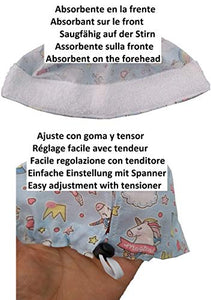 Cuffietta chirurgica Unicorns per capelli corti, chirurgo, dentista,... - Ilgrandebazar