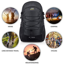 Carica l'immagine nel visualizzatore di Gallery, Besrina Zaino da Hiking 40L, Multifunzione Impermeabile Zaino da Viaggio con Strisce Riflettenti, per Uomini Donne Ciclismo, Viaggi, Arrampicata, Sport All'Aria Aperta