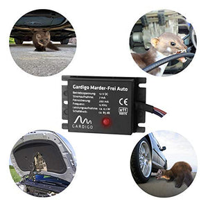 Gardigo 784052 Repellente Anti-Martore per Auto, Dissuasori Ultrasuoni per...