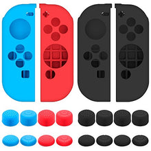 Carica l'immagine nel visualizzatore di Gallery, Senhai Custodia Protettiva per Nintendo Switch Joy-con Regolatore con Caps...