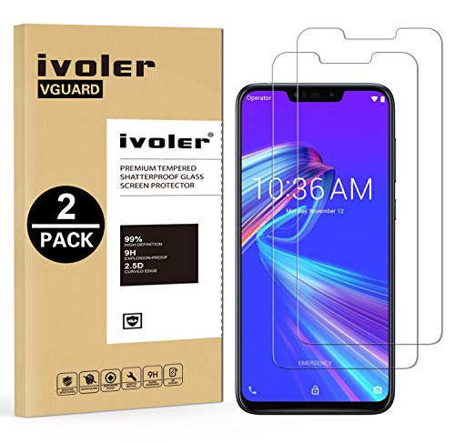 VGUARD [2 Pack] Pellicola Vetro Temperato per ASUS Zenfone Max (M2) ZB633KL...