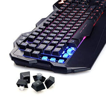 Carica l&#39;immagine nel visualizzatore di Gallery, HAVIT Tastiera e Mouse da Gioco Filo Gaming e Kit Nero