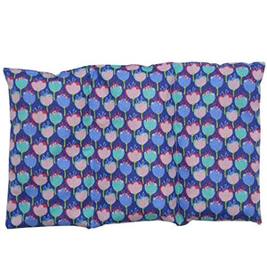 Cuscino termico noccioli ciliegia "Tulipani lilla" - 26 x 16 cm (M / L) -... - Ilgrandebazar