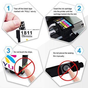 ONLYU Sostituzione cartucce 12 pacchi (6 Nero 2 Ciano 2 Magenta 2 Giallo)