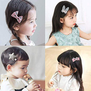 HOOMBOOM Clip per capelli bambina, 36PCS Simpatici fiocchi capelli... - Ilgrandebazar