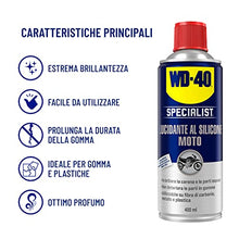 Carica l'immagine nel visualizzatore di Gallery, Lucidante al Silicone WD-40 Specialist Moto, Facile da Applicare senza Bisogno di Lucidare, Utilizzabile su Fibra di Carbonio, Metallo e Plastica, 400 ml