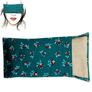 Cuscino per occhi "Pack Duo - Green" (1 ripieno e 2 federe lavabili) | Semi... - Ilgrandebazar