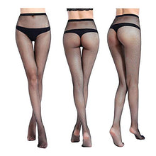Carica l&#39;immagine nel visualizzatore di Gallery, MOOKLIN 6 Paia Calze a Rete Fishnet Socks Collant Coprente Elasticizzato...