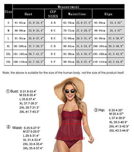 Abollria Costume da Bagno a Due Pezzi Sexy Donna XXL, Bianco/Foglia/Tipo 3