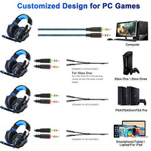 Carica l&#39;immagine nel visualizzatore di Gallery, ROXTAK Cuffie Gaming,G2000 Professionali da classico G2000