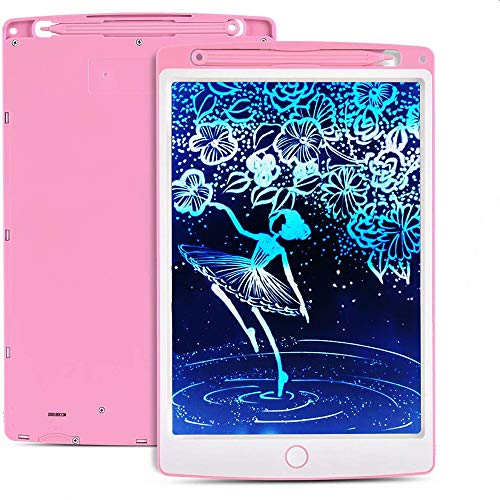 HUIXIANG Tavoletta LCD da Disegno a Colori 10 Pollici Ewriter Digitale Rosa