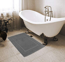 Carica l'immagine nel visualizzatore di Gallery, Utopia Towels - 2 Tappetino Bagno, Tappeto Bagno (53 x 86 cm, Grigio) Grigio - Ilgrandebazar