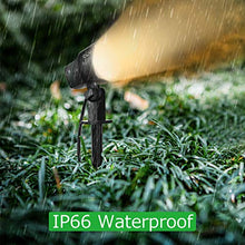 Carica l&#39;immagine nel visualizzatore di Gallery, Luci da Giardino 7W COB, CLY Faretti led, 800LM Bianca Calda 2pcs