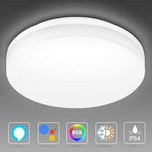 Carica l&#39;immagine nel visualizzatore di Gallery, LE Plafoniera LED WiFi Alexa, Luce RGB + Bianco Dimmerabile Rgbw Intelligente - Ilgrandebazar