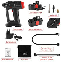 Carica l&#39;immagine nel visualizzatore di Gallery, LOETAD Compressore Portatile per Auto 120 PSI 20L/Min Handheld - Ilgrandebazar